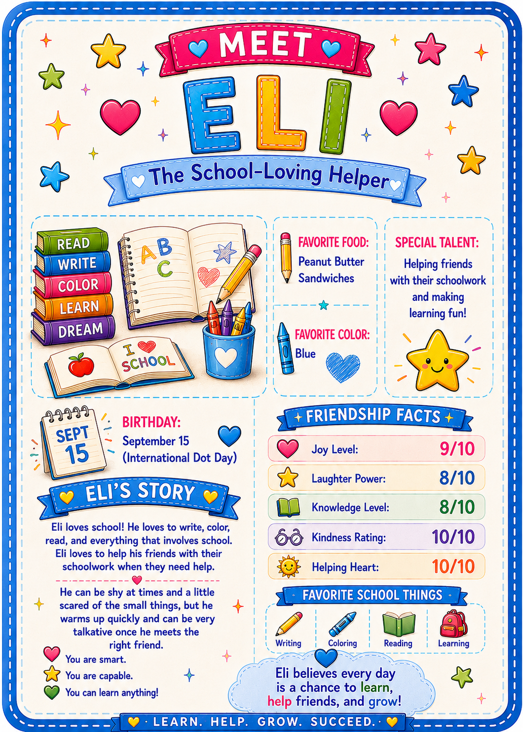 Eli stat card